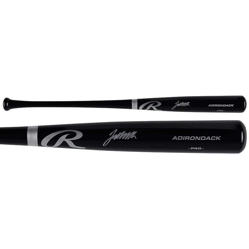 Jett Williams New York Mets Autographed Black Rawlings Pro Model Bat