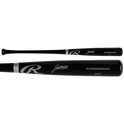 Jett Williams New York Mets Autographed Black Rawlings Pro Model Bat