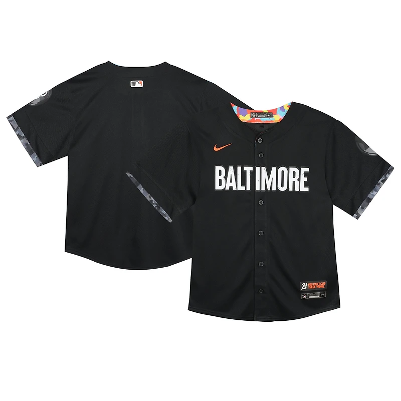 Infant Nike  Black Baltimore Orioles City Connect Limited Jersey