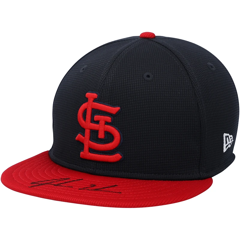 Jordan Walker St. Louis Cardinals Autographed New Era 2024 Batting Practice Cap