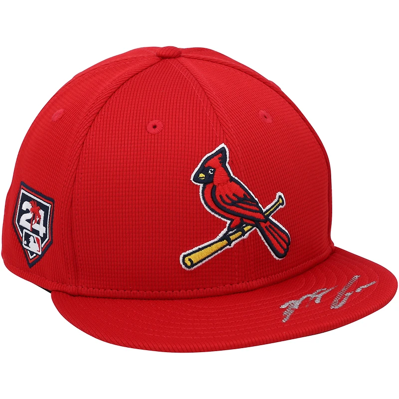Nolan Arenado St. Louis Cardinals Autographed New Era 2024 Batting Practice Cap
