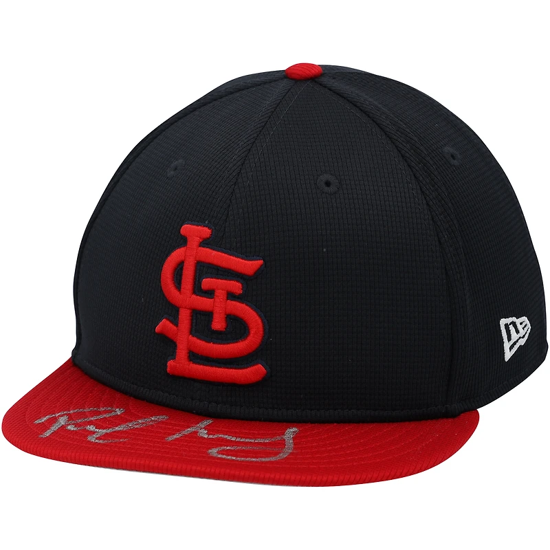 Paul Goldschmidt St. Louis Cardinals Autographed 2024 Batting Practice Navy New Era Cap