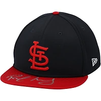 Paul Goldschmidt St. Louis Cardinals Autographed 2024 Batting Practice Navy New Era Cap