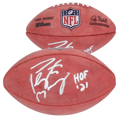 Peyton Manning Indianapolis Colts Autographed Duke Full Color Football with "HOF '21" Inscription