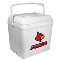 White Louisville Cardinals 24-Can Tailgate Cooler