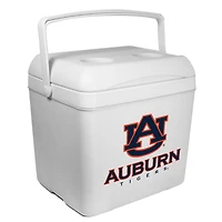 White Auburn Tigers 24-Can Tailgate Cooler