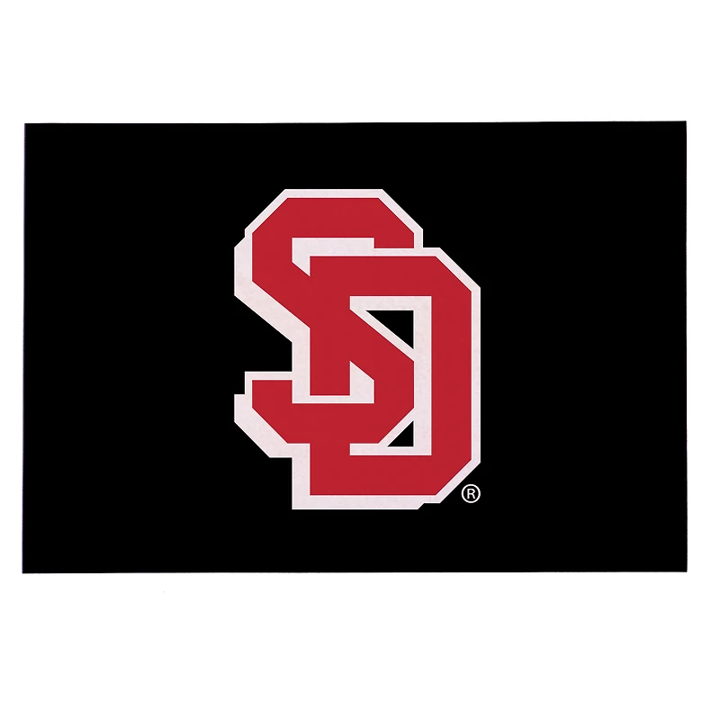 South Dakota Coyotes 3' x 5' Indoor/Outdoor Welcome Rug