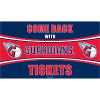 Cleveland Guardians 28" x 16" Come Back With Tickets Indoor/Outdoor Trapper Mat