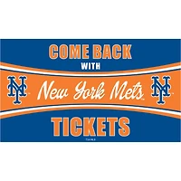 New York Mets 28" x 16" Come Back With Tickets Indoor/Outdoor Trapper Mat
