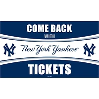 New York Yankees 28" x 16" Come Back With Tickets Indoor/Outdoor Trapper Mat