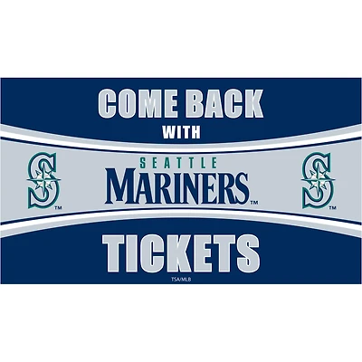 Seattle Mariners 28" x 16" Come Back With Tickets Indoor/Outdoor Trapper Mat