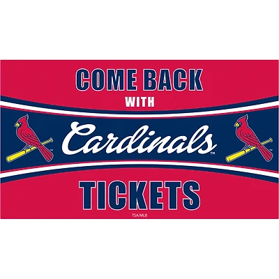 St. Louis Cardinals 28" x 16" Come Back With Tickets Indoor/Outdoor Trapper Mat