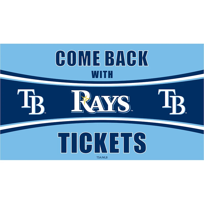 Tampa Bay Rays 28" x 16" Come Back With Tickets Indoor/Outdoor Trapper Mat