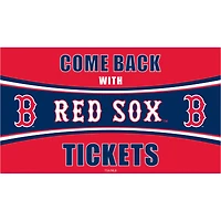 Boston Red Sox 28" x 16" Come Back With Tickets Indoor/Outdoor Trapper Mat