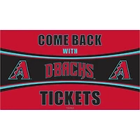 Arizona Diamondbacks 28" x 16" Come Back With Tickets Indoor/Outdoor Trapper Mat