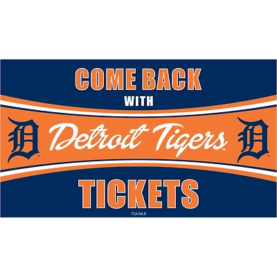 Detroit Tigers 28" x 16" Come Back With Tickets Indoor/Outdoor Trapper Mat