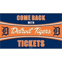 Detroit Tigers 28" x 16" Come Back With Tickets Indoor/Outdoor Trapper Mat