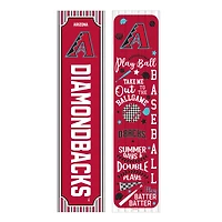 Arizona Diamondbacks 47" Double-Sided Spring Seasonal Porch Leaner Sign