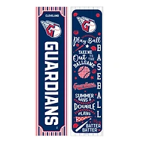 Cleveland Guardians 47" Double-Sided Spring Seasonal Porch Leaner Sign