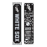 Chicago White Sox 47" Double-Sided Spring Seasonal Porch Leaner Sign