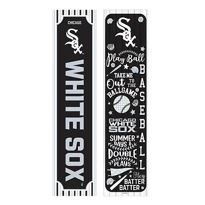 Chicago White Sox 47" Double-Sided Spring Seasonal Porch Leaner Sign