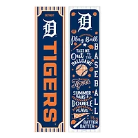 Detroit Tigers 47" Double-Sided Spring Seasonal Porch Leaner Sign
