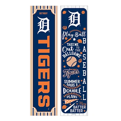 Detroit Tigers 47" Double-Sided Spring Seasonal Porch Leaner Sign