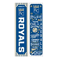 Kansas City Royals 47" Double-Sided Spring Seasonal Porch Leaner Sign