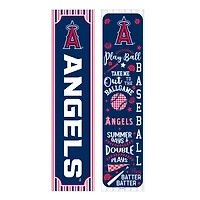 Los Angeles Angels 47" Double-Sided Spring Seasonal Porch Leaner Sign