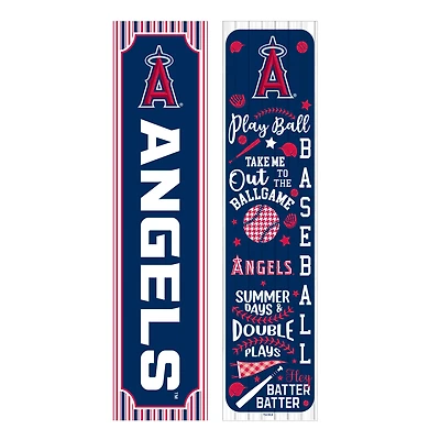 Los Angeles Angels 47" Double-Sided Spring Seasonal Porch Leaner Sign