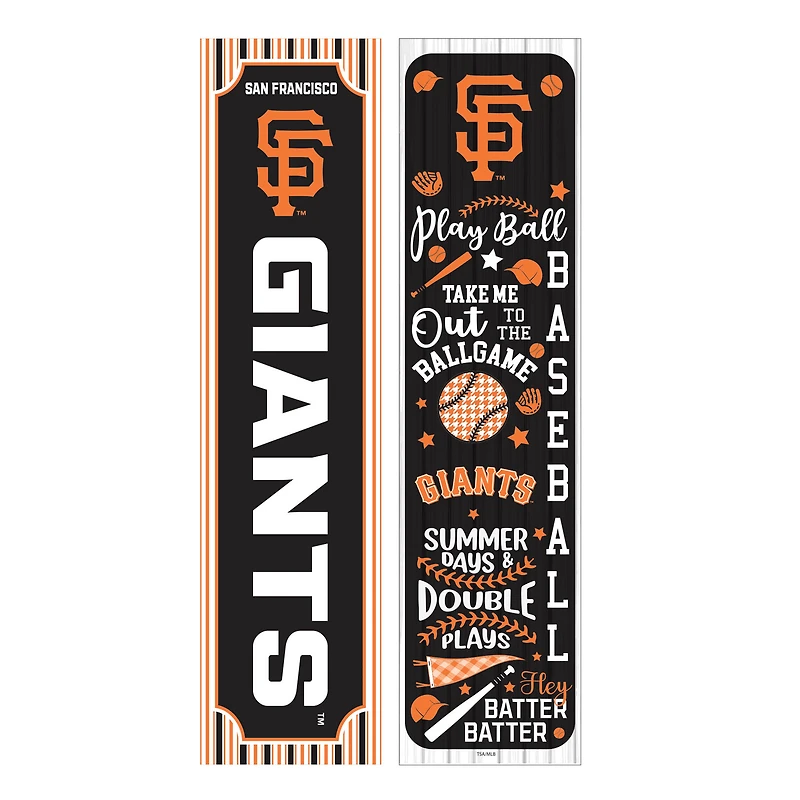 San Francisco Giants 47" Double-Sided Spring Seasonal Porch Leaner Sign