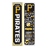 Pittsburgh Pirates 47" Double-Sided Spring Seasonal Porch Leaner Sign