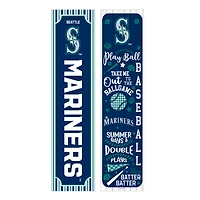 Seattle Mariners 47" Double-Sided Spring Seasonal Porch Leaner Sign