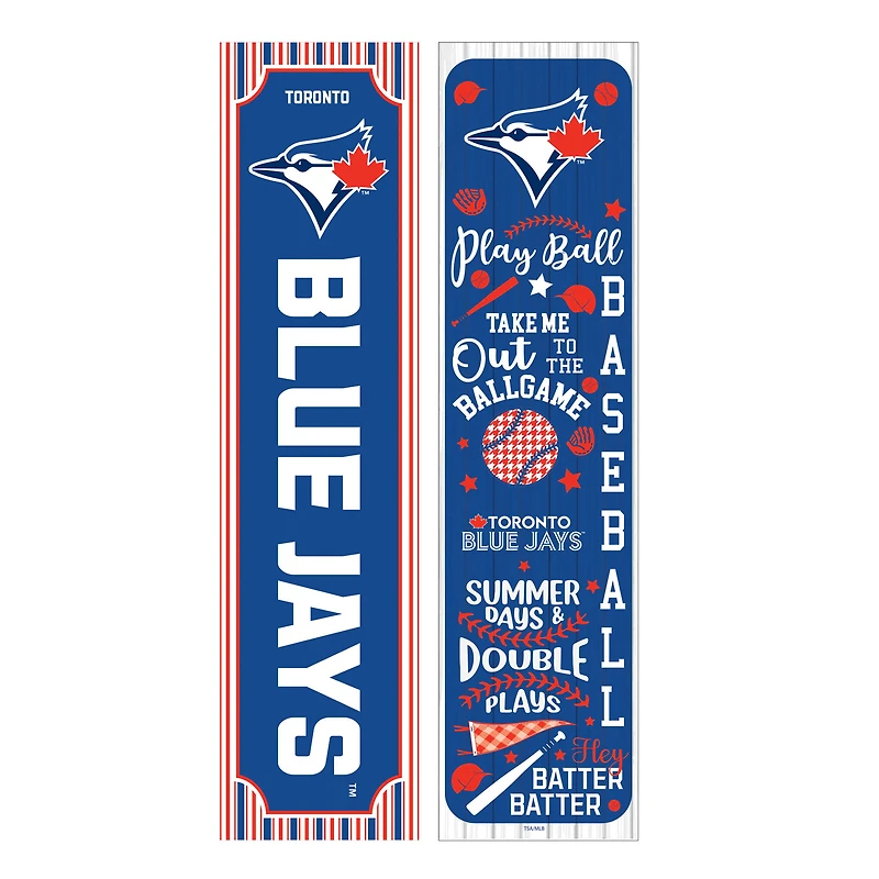 Toronto Blue Jays 47" Double-Sided Spring Seasonal Porch Leaner Sign