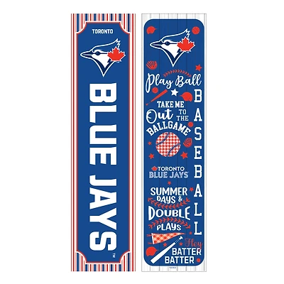 Toronto Blue Jays 47" Double-Sided Spring Seasonal Porch Leaner Sign