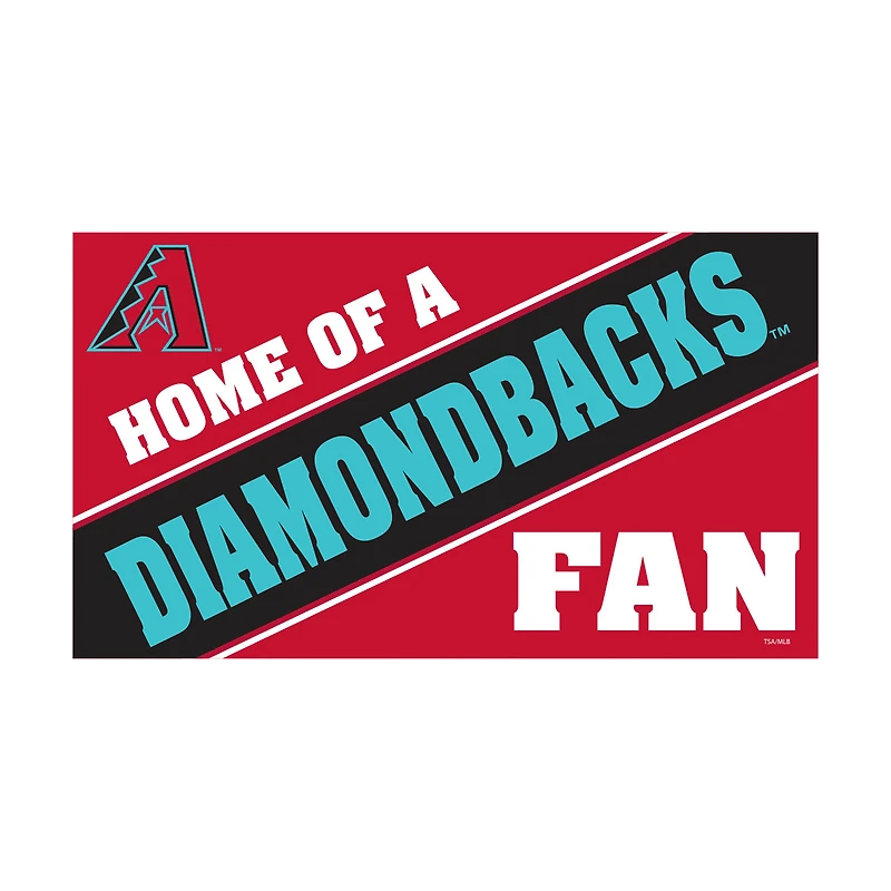 Arizona Diamondbacks 28" x 16" Home of a Fan Indoor/Outdoor Trapper Mat