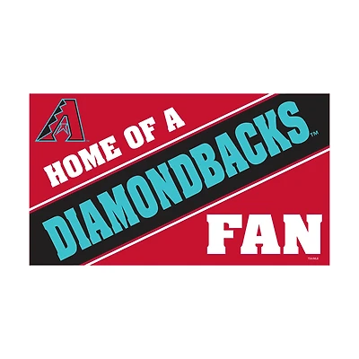 Arizona Diamondbacks 28" x 16" Home of a Fan Indoor/Outdoor Trapper Mat