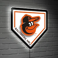 Baltimore Orioles LED Wall Home Plate