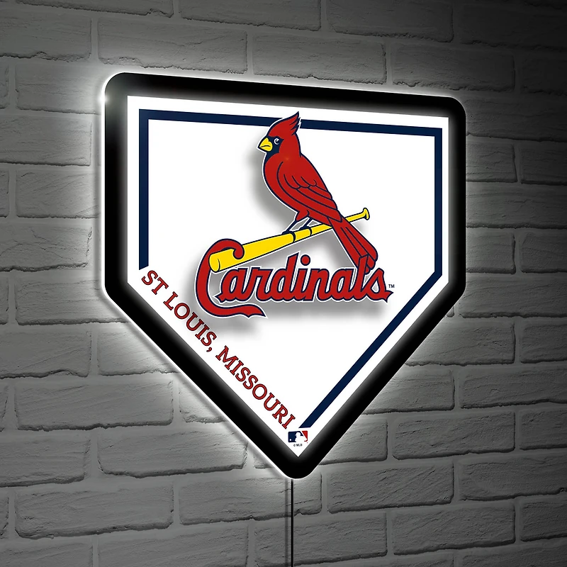 St. Louis Cardinals LED Wall Home Plate