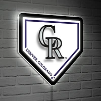 Colorado Rockies LED Wall Home Plate