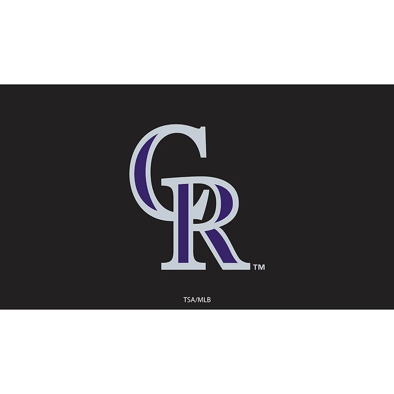 Colorado Rockies 28" x 16" Logo Indoor/Outdoor Trapper Mat