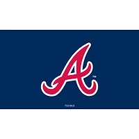 Atlanta Braves 28" x 16" Logo Indoor/Outdoor Trapper Mat