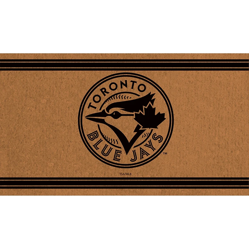 Toronto Blue Jays 16" x 28" Logo Outdoor Coir Mat