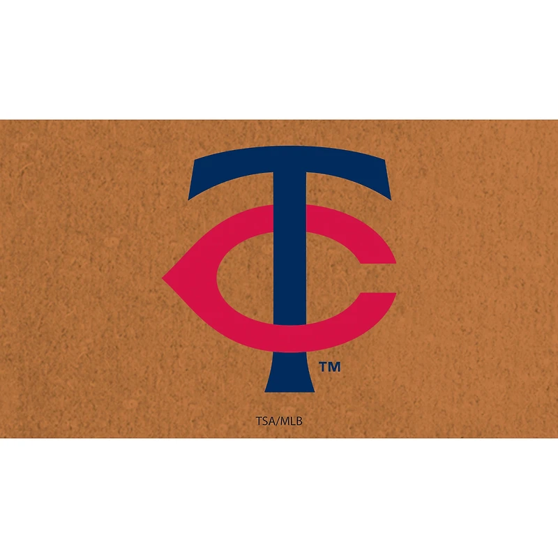 Minnesota Twins 28" x 16" Primary Logo Coir Mat