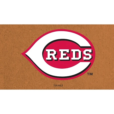 Cincinnati Reds 28" x 16" Primary Logo Coir Mat
