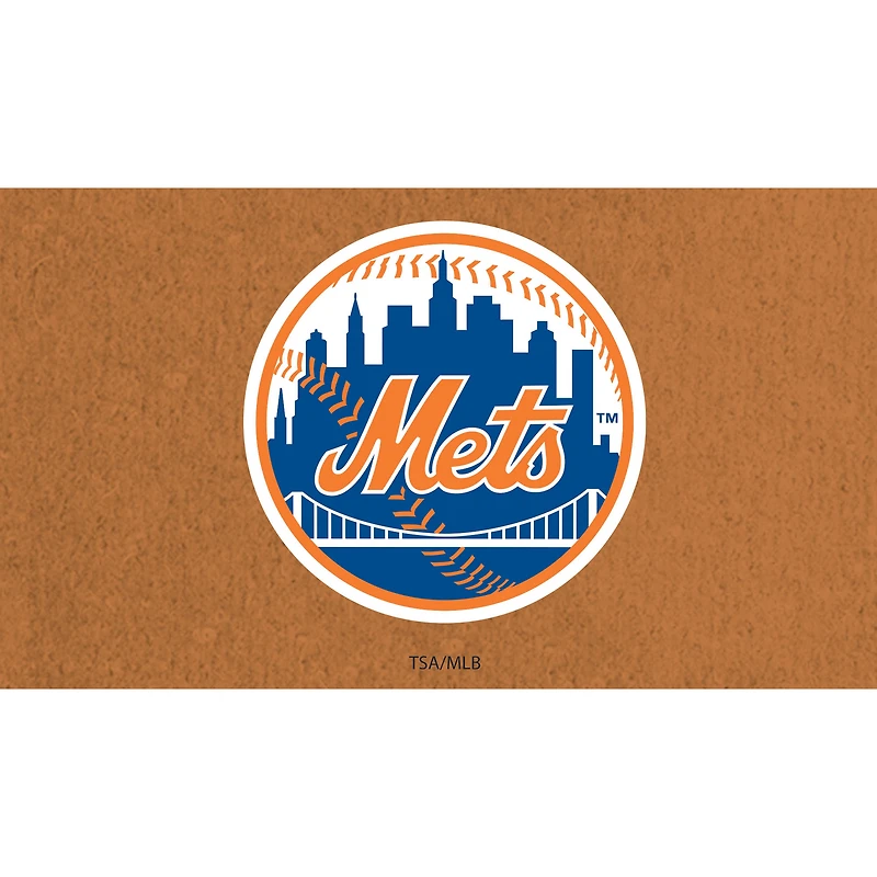 New York Mets 28" x 16" Primary Logo Coir Mat