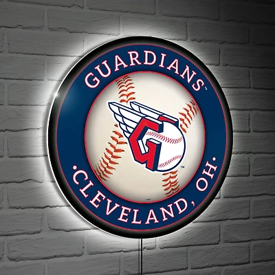 Cleveland Guardians LED XL Round Wall Décor