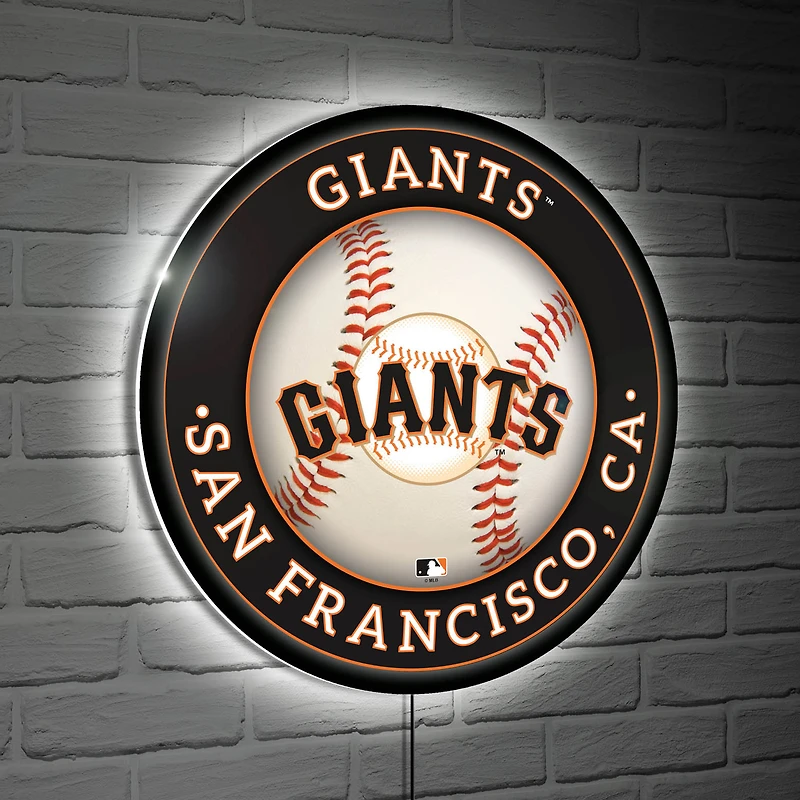 San Francisco Giants LED XL Round Wall Décor