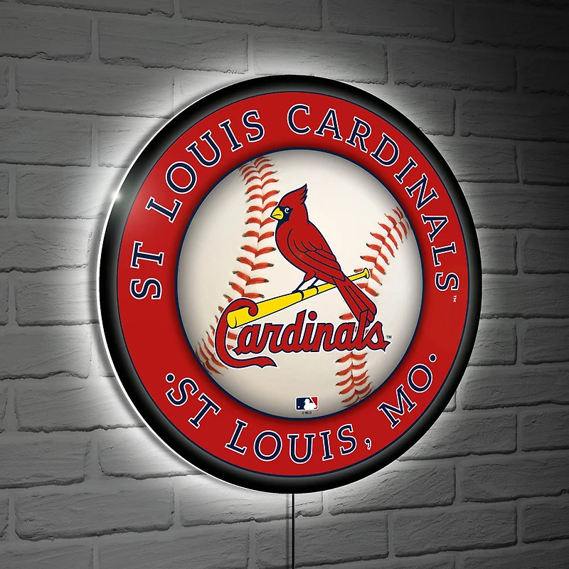 St. Louis Cardinals LED XL Round Wall Décor