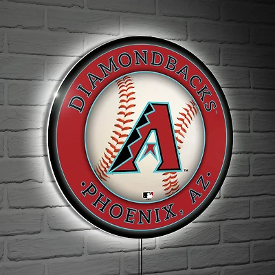Arizona Diamondbacks LED XL Round Wall Décor
